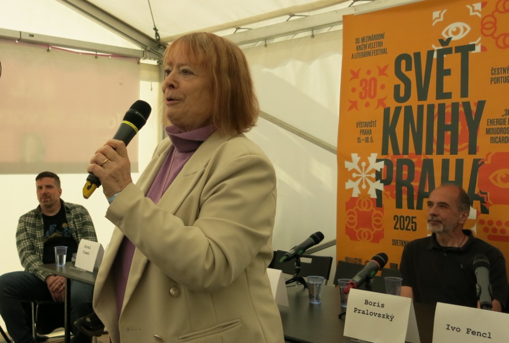 Olga Nytrová na Světě knihy 2025
