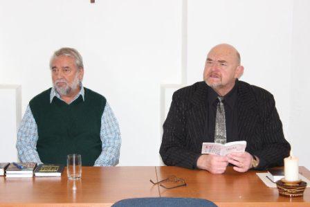 ThDr. Jiří Vaníček zahájil setkání krátkou pobožností
