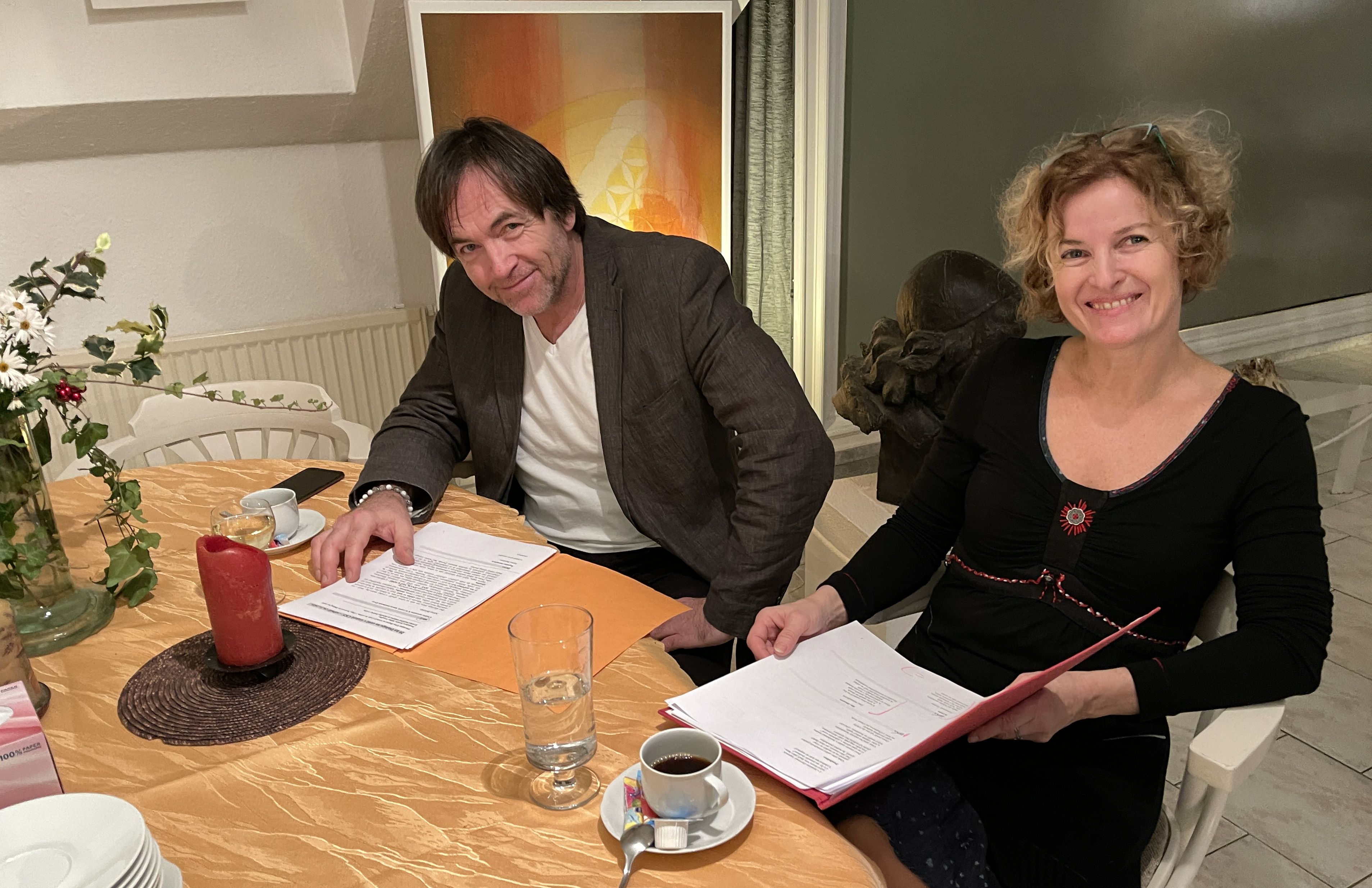 Účinkující Vilém Udatný a Petra Jungmanová