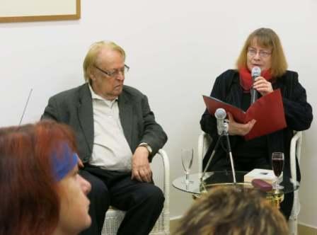 O.Nytrová čte poezii M.Balabána