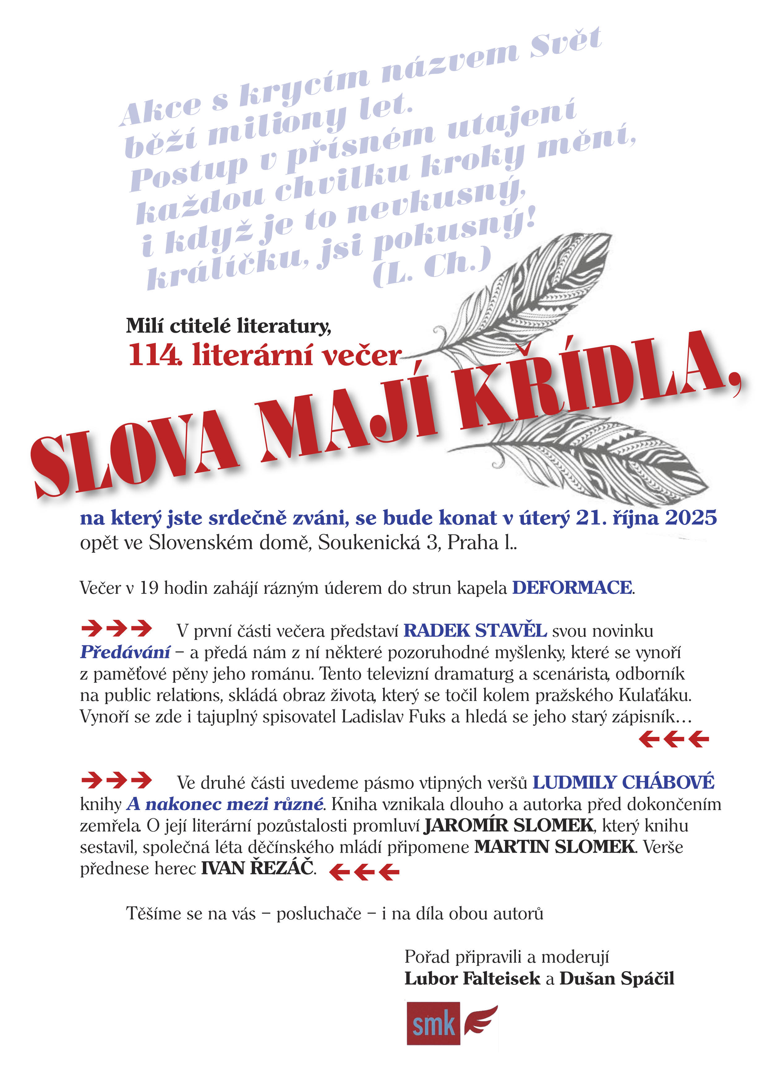 114. Slova maji kridla 21.10.2025