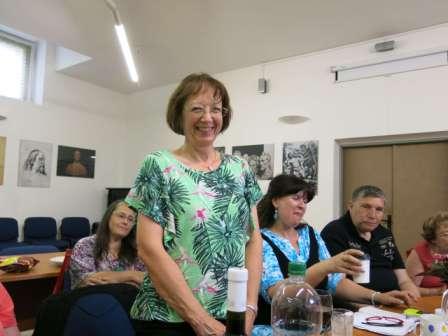 Zdenka Manoušková z Národní knihovny 
