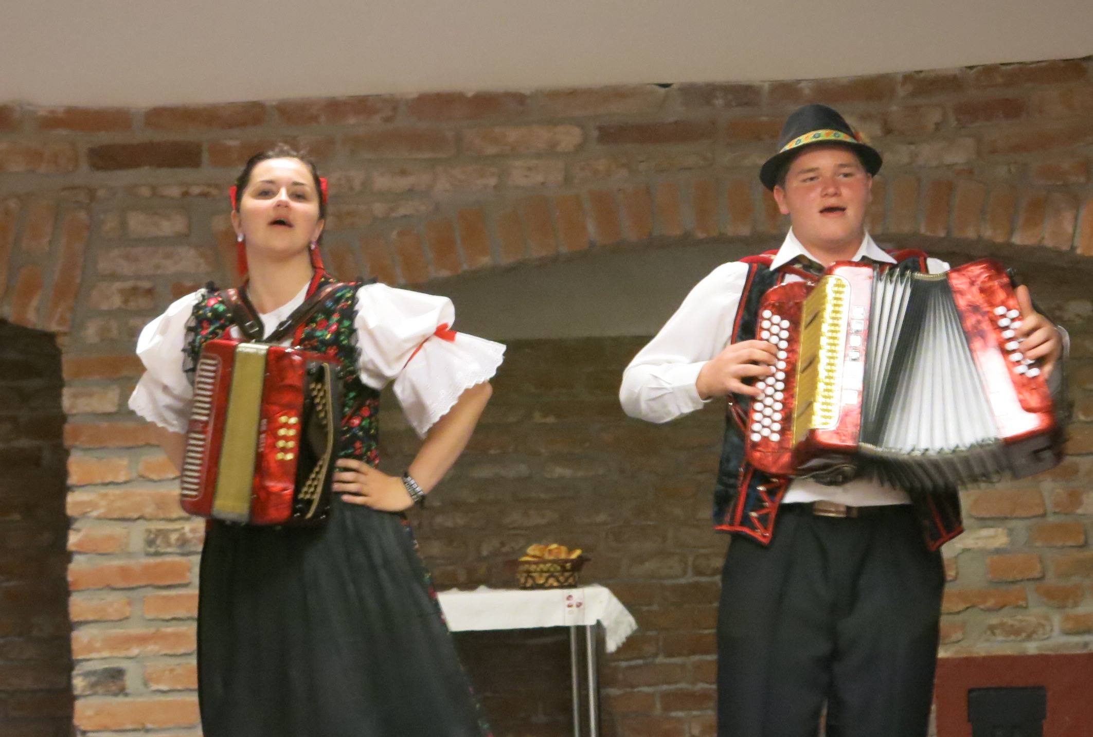 14 Nejmladší členové folklorního souboru