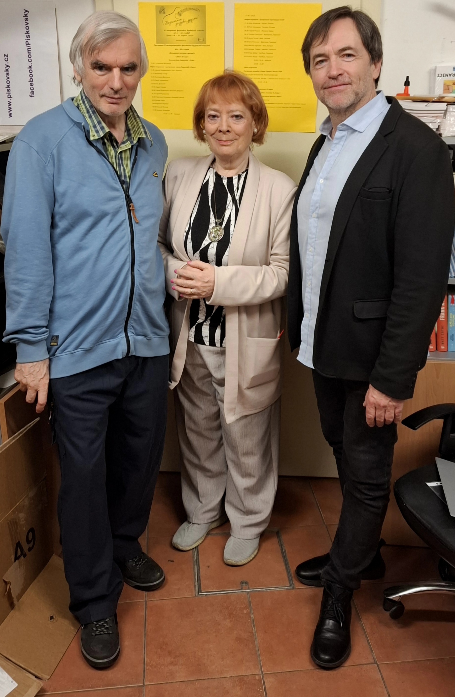 Václav Strachota, Olga Nytrová, Vilém Udatný