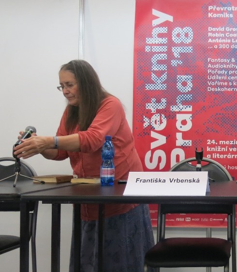 Františka Vrbenská se ujímá slova