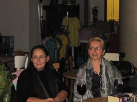 Františka se spisovatelkou Annou Šochovou, která přijela z Aše