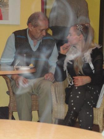 Lenka Šídová a Jaroslav Houdl před vystoupením