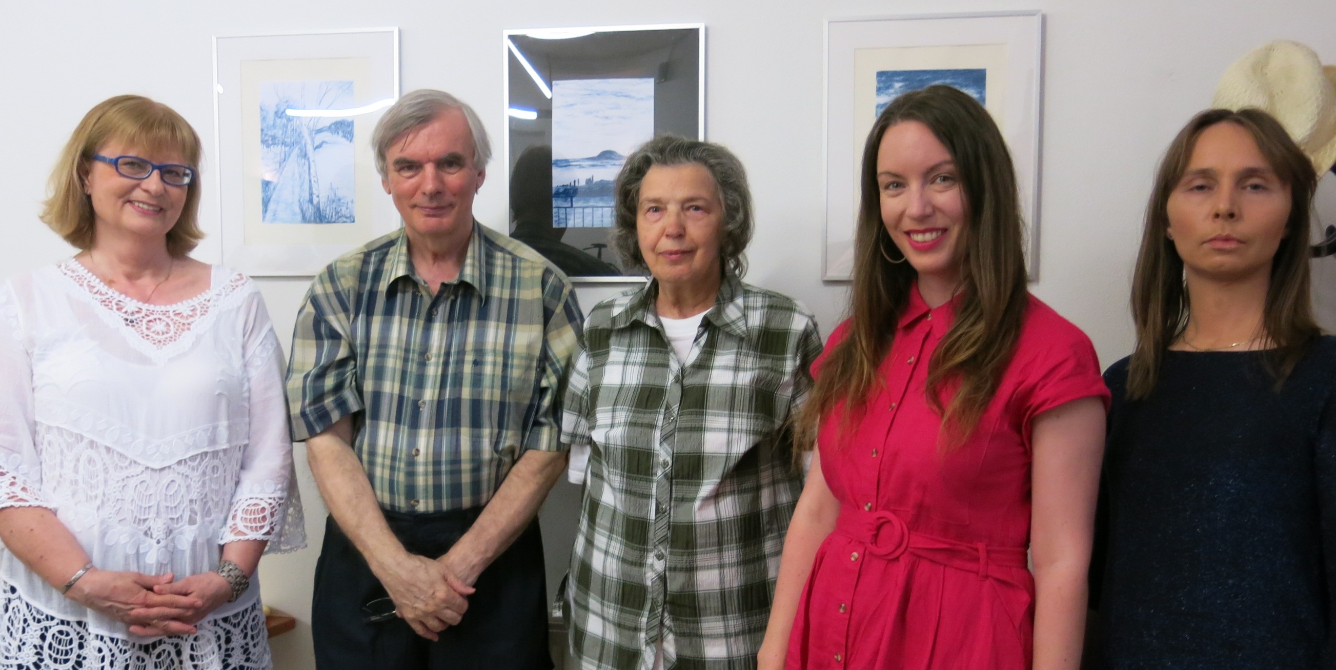 Monika Knězková, Václav Strachota, Jaroslava Jáněová,  Kateřina Dušková a Viola Jíchová