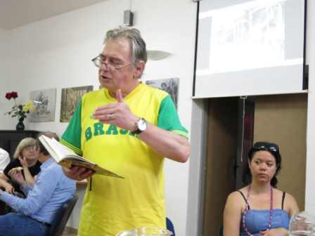 Pavel Skramlík čte vybrané pasáže ze svého románu