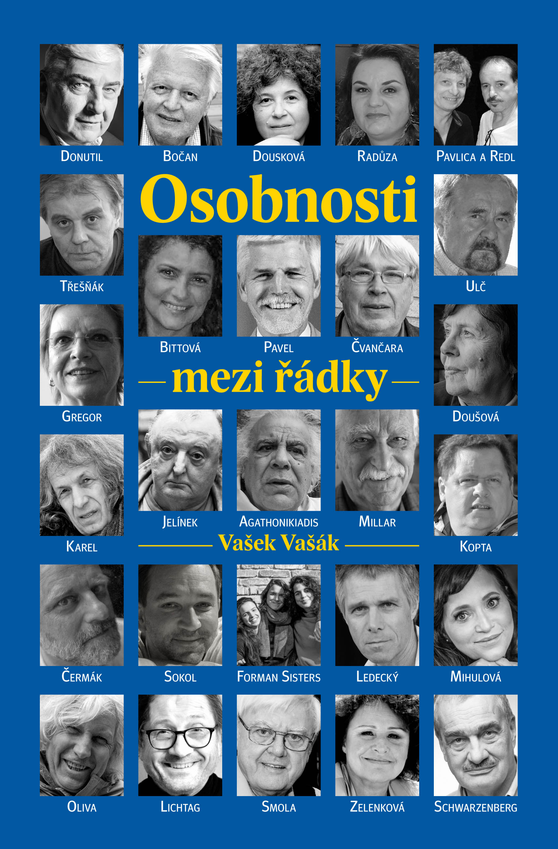 Osobnosti mezi řádky- přední strana obálky