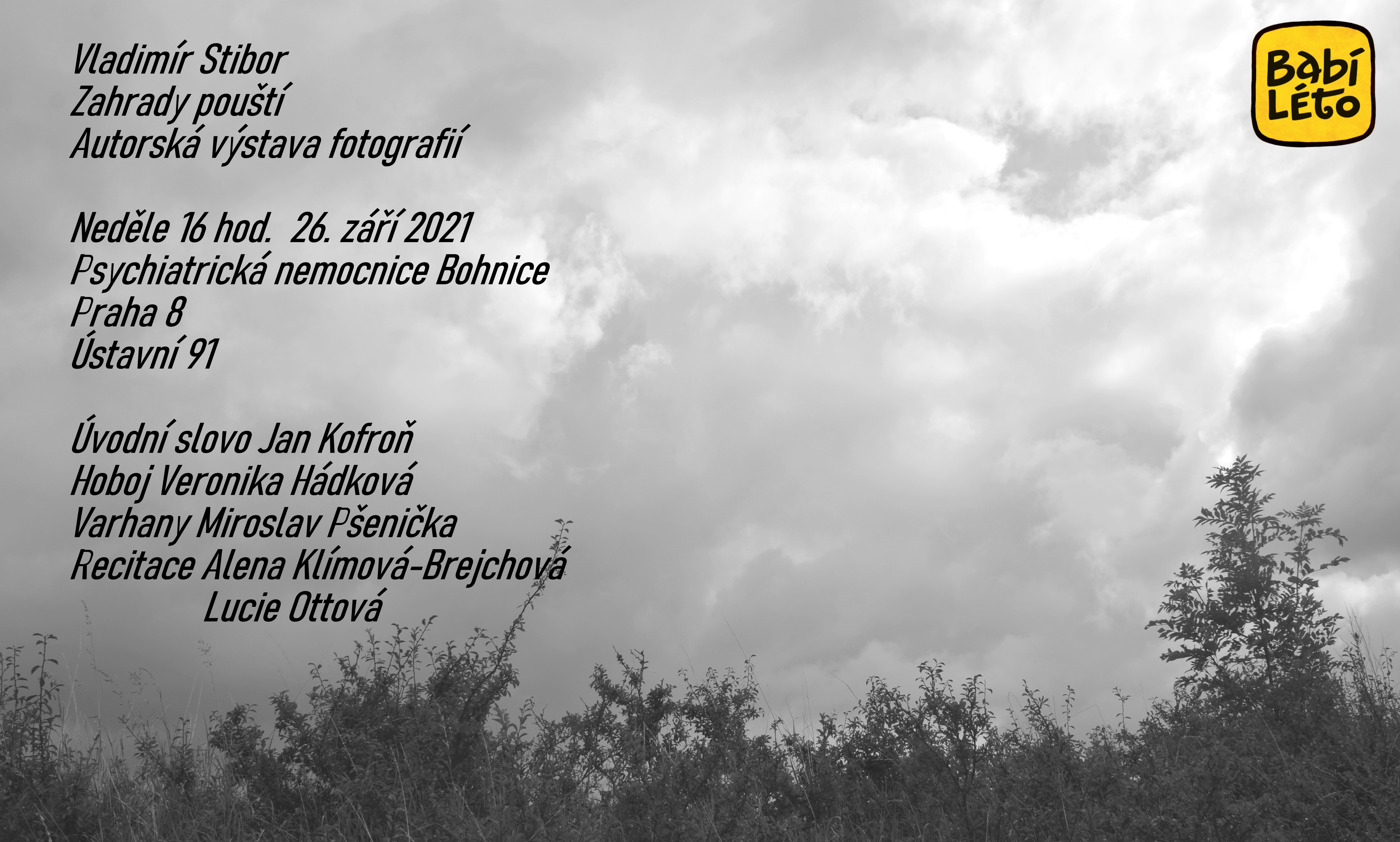 Pozvánka Zahrady pouští