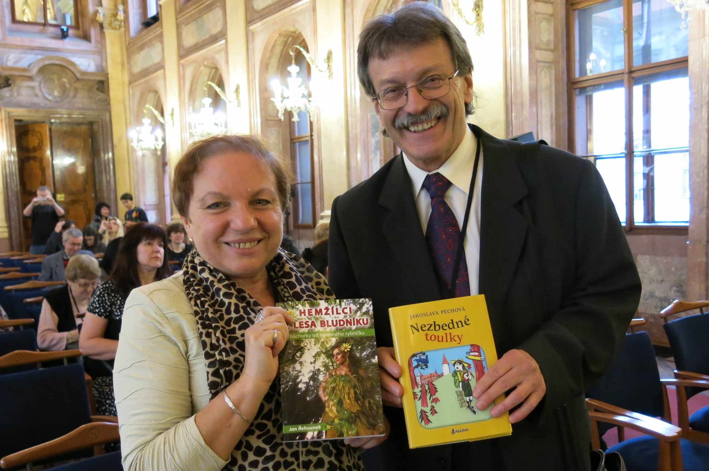 J. Pechová a J. Řehounek