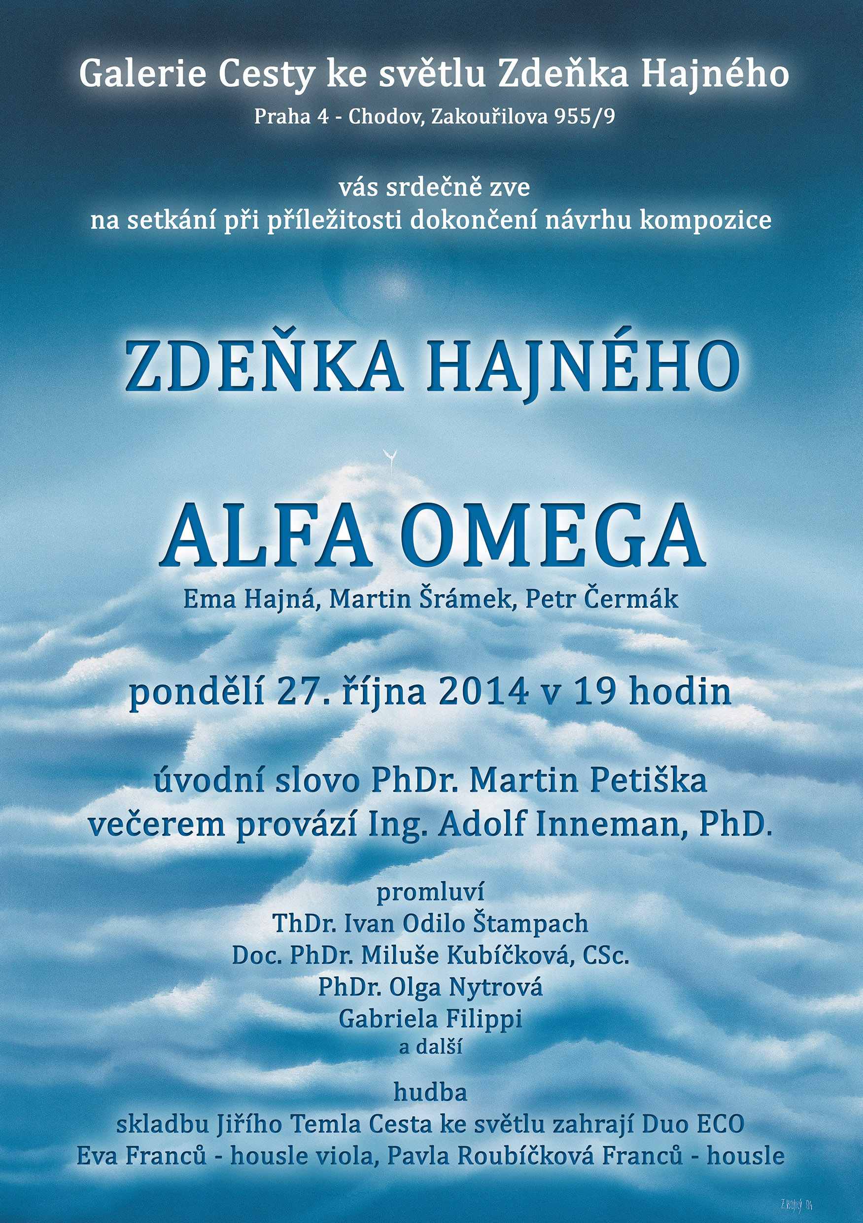 Pozvánka na setkání v Galerii CKS