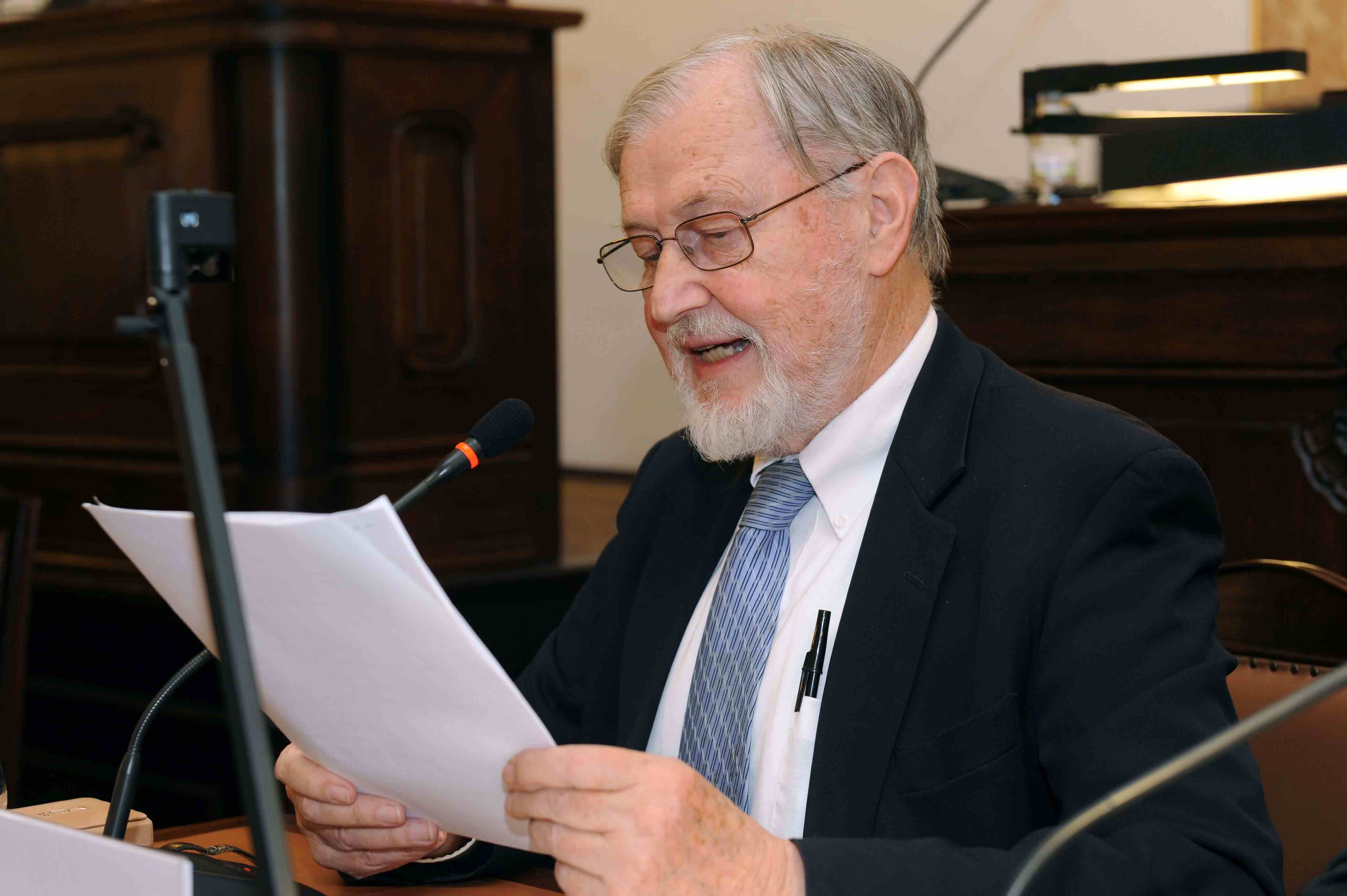 Zdeněk V. David, Ph.D. - první přednášející