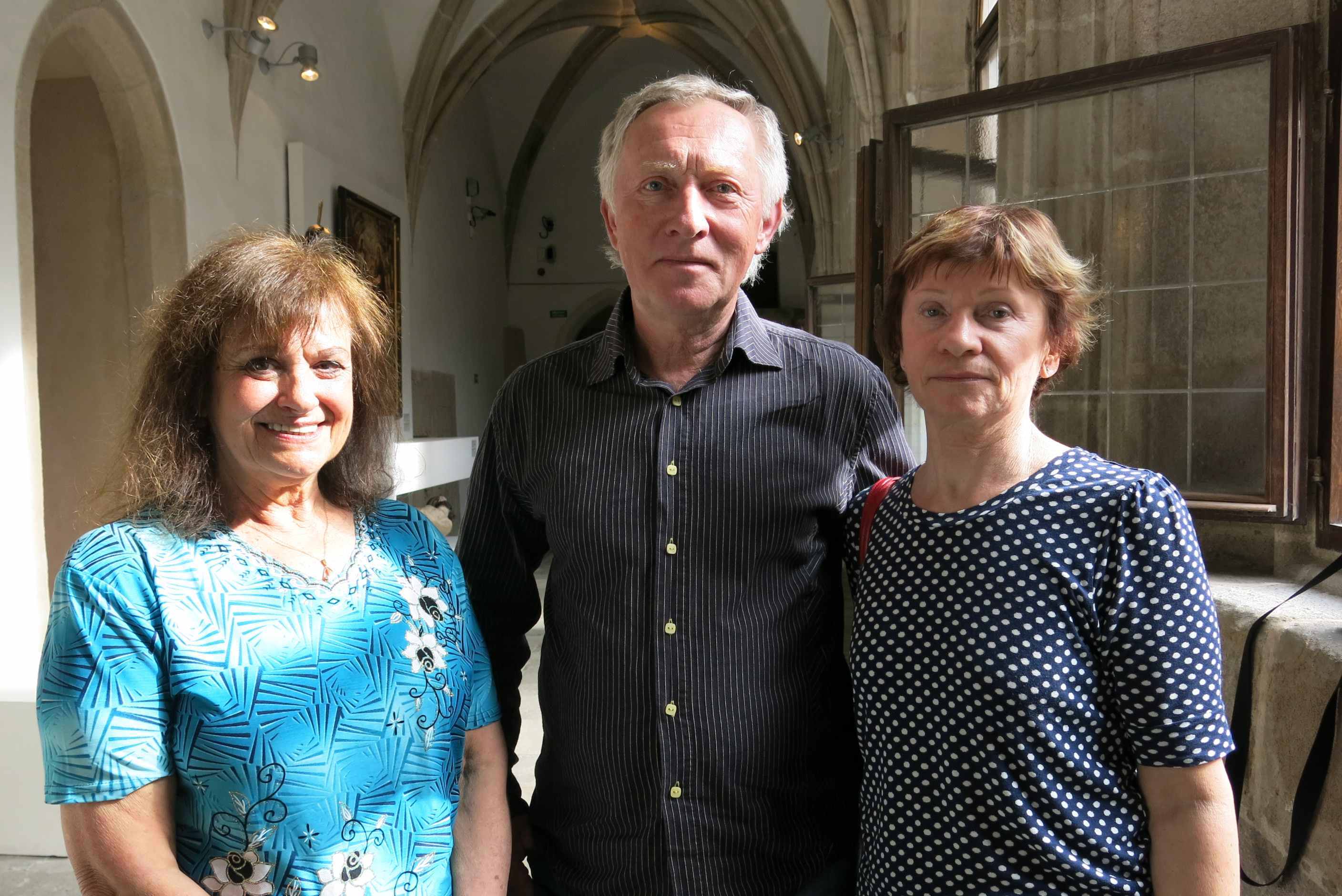 J. Málková a manželé Marhoulovi