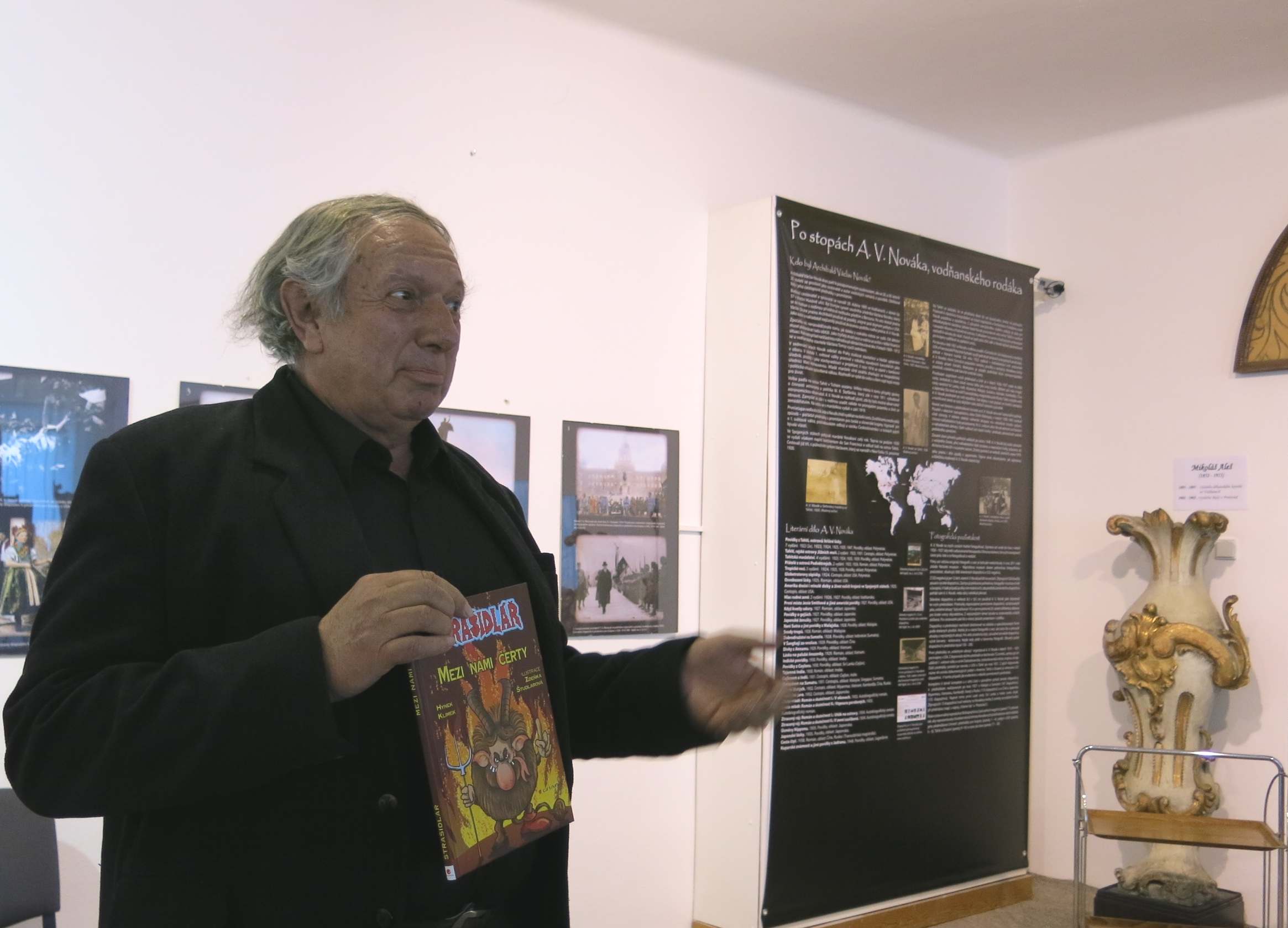 Jihočeský spisovatel Hynek Klimek představuje svoji knihu