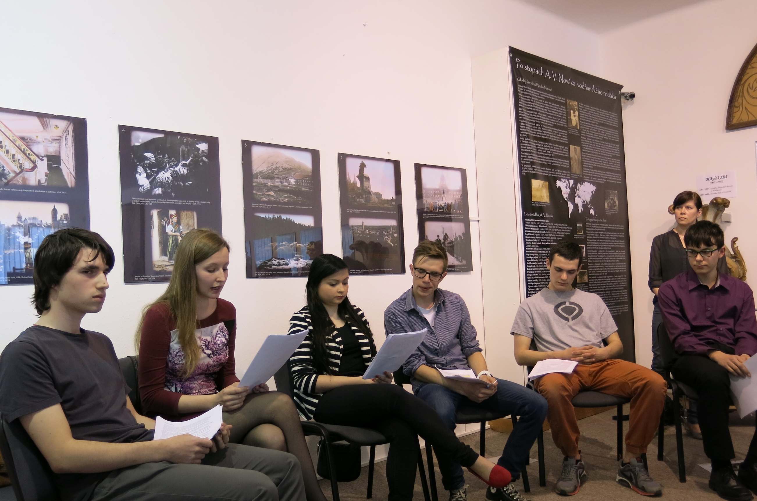 Studenti nabídli pásmo z tvorby J. Bauera