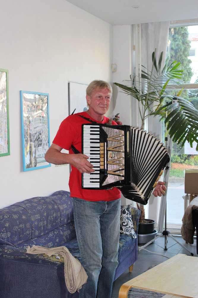 Harmonikář Bohouš Lhoták