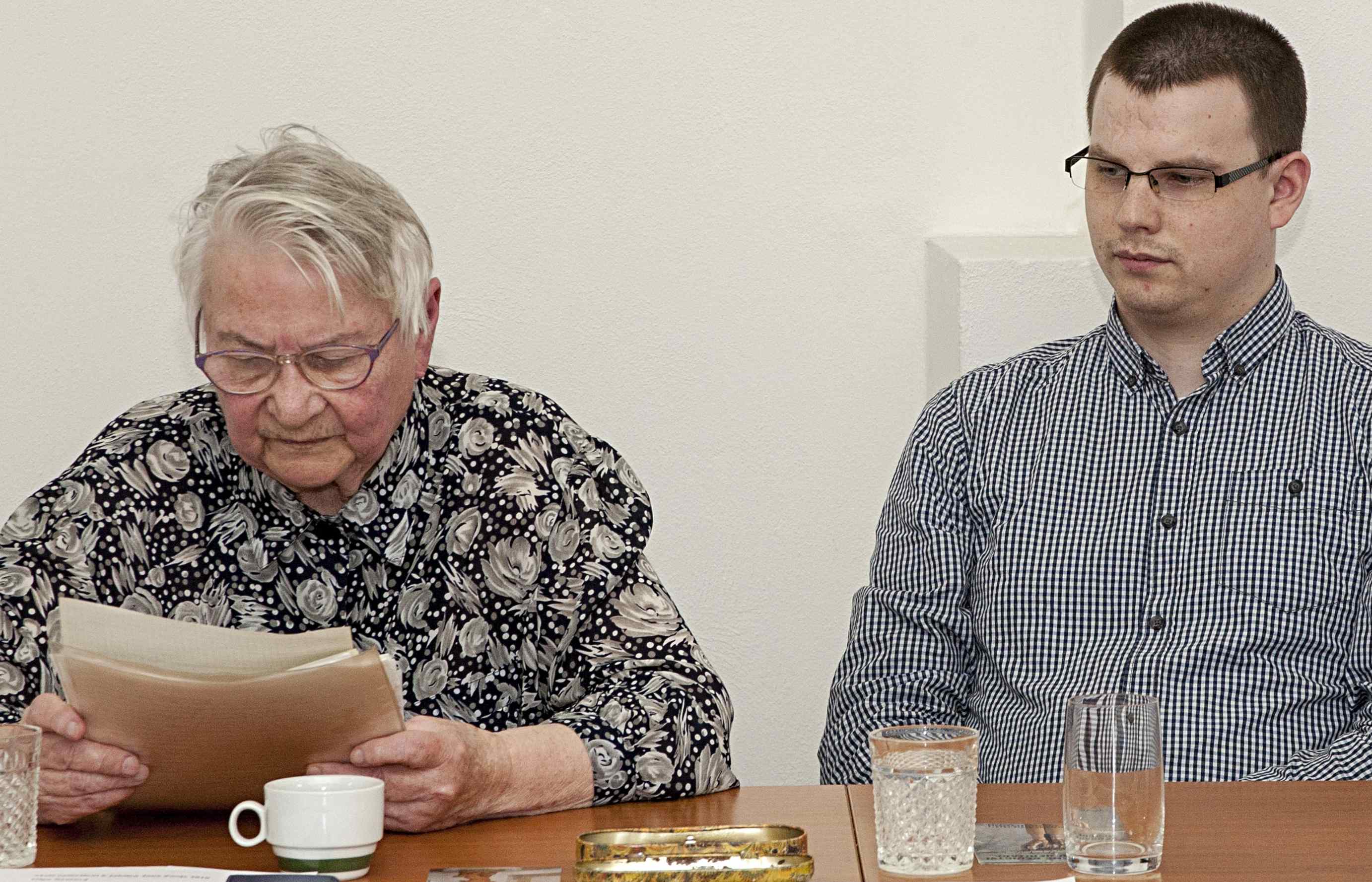 MUDr. Buttová čte z otcových deníků
