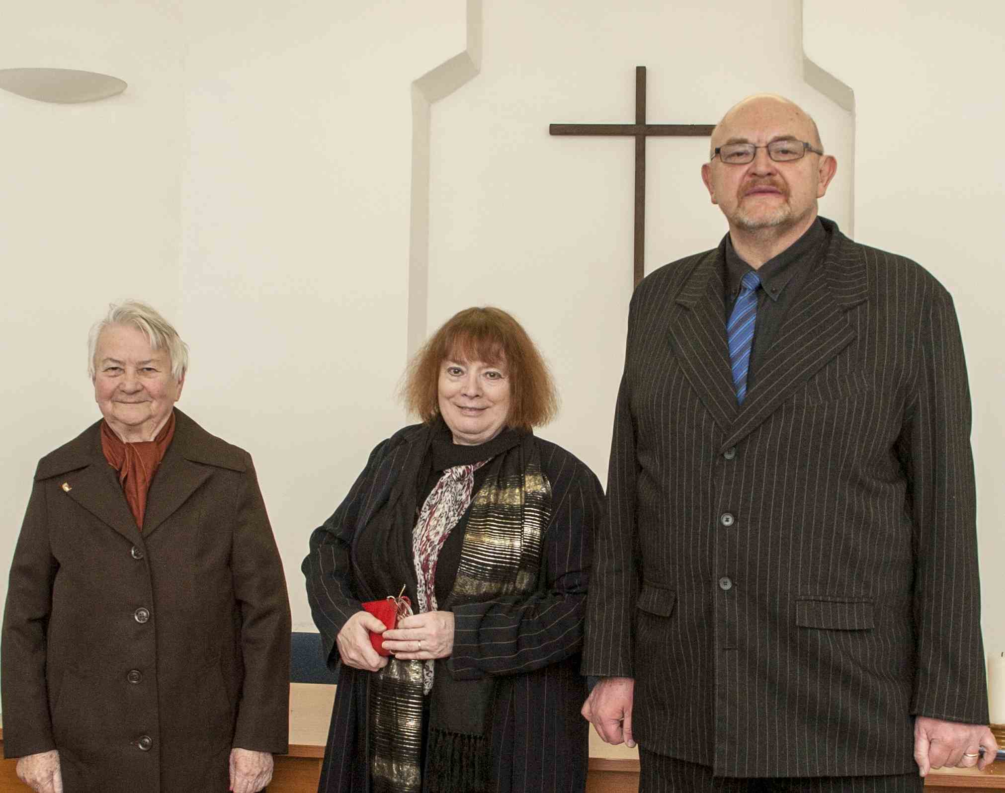 Dr. J. Buttová, dr. O. Nytrová, dr. J. Vaníček