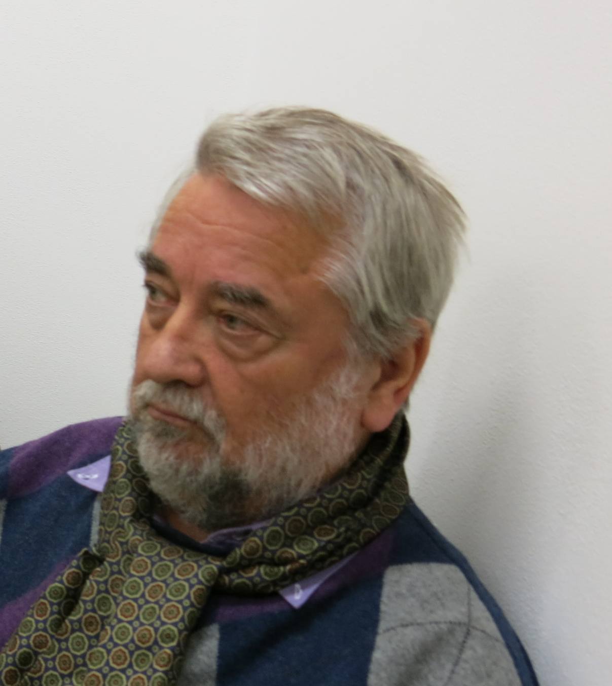 Na salon přišel i publicista B. Kuras