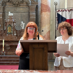 Markéta Hlasivcová a Květoslava Salmonová