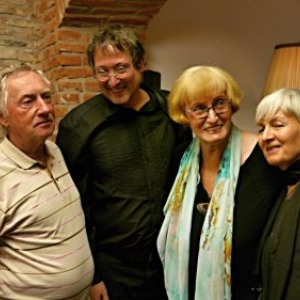 Irena Topinková s přáteli